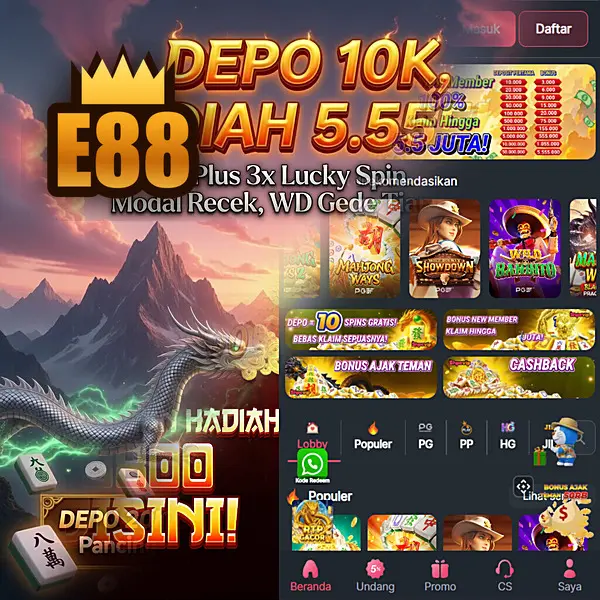 e88 APK Resmi Unduh