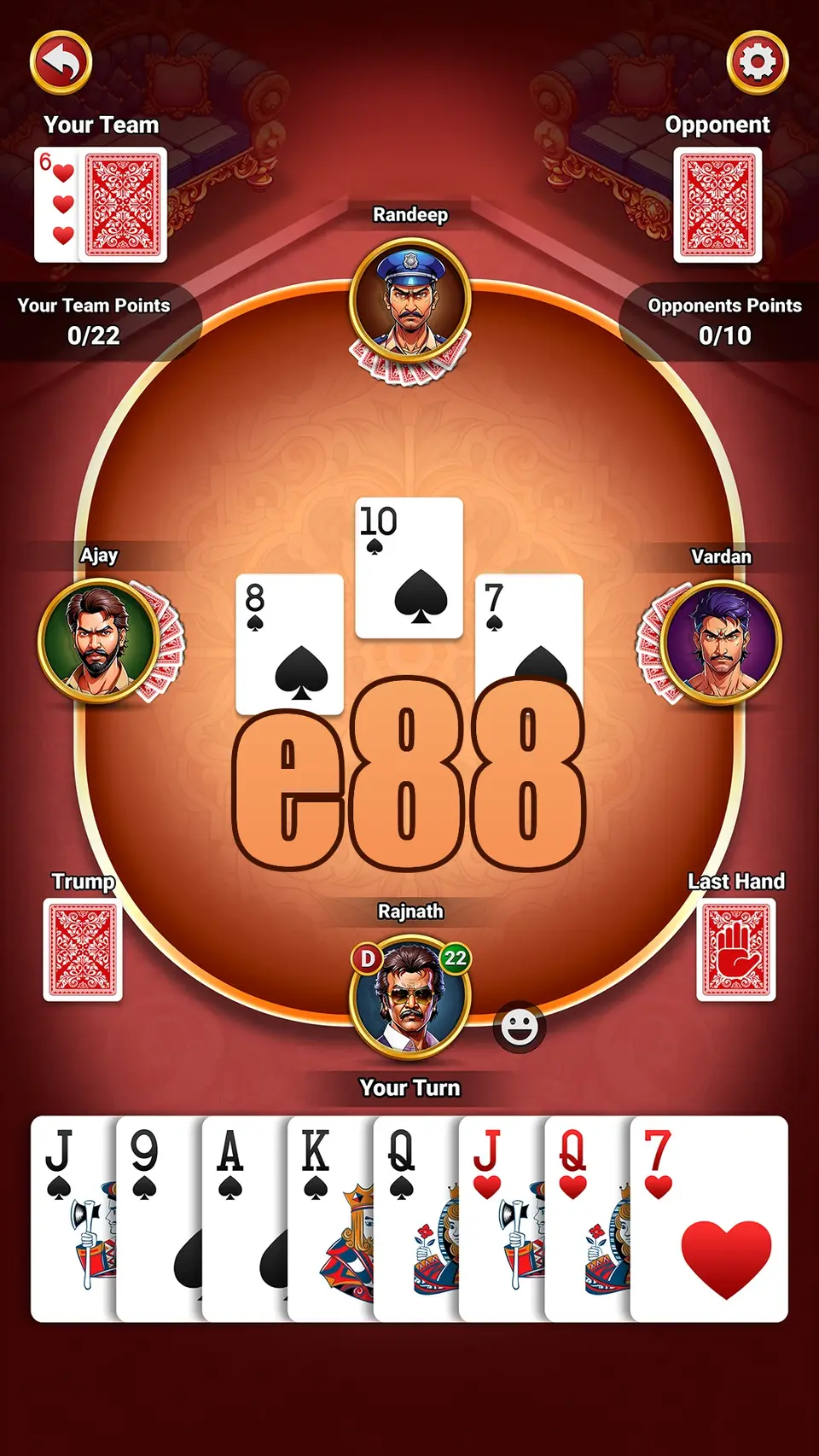 e88 Tangkapan Layar Resmi APK
